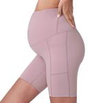 Women'S Maternity Active Yoga Shorts 8" Workout Active Short