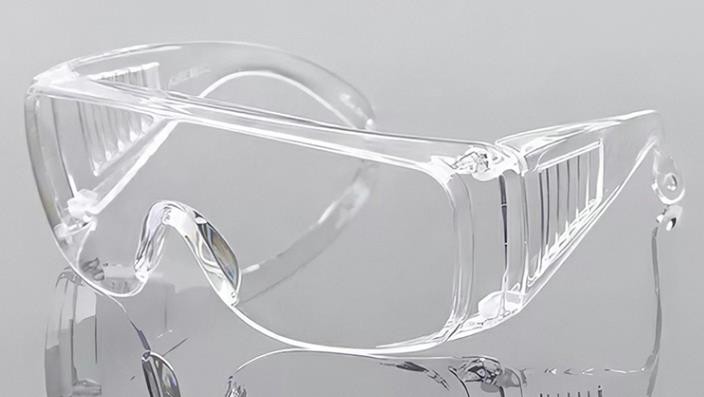 Anti Scratch Surgical Eye Protection Glasses / Medical Isolation Goggles Lightweight