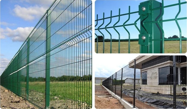 5mm Hot Dipped Galvanized 3d Curved Fence Corrosion Resistance