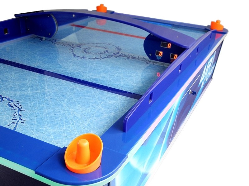 Blue Indoor Air Hockey Table , Sports Game Air Hockey Table Tennis Table