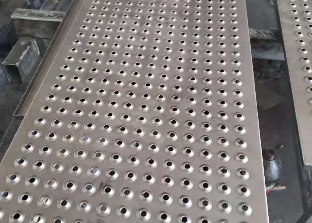 2.0m Width Perforated Wire Mesh / 316 Stainless Steel Perforated Sheet