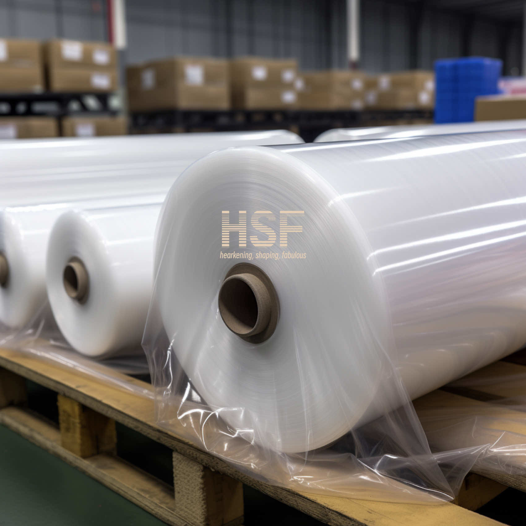 Translucent White 120uM Biodegradable Polyethylene Film Agricultural Use