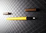 PP Waterproof Plastic Eyeliner Pencil Airtight Double Head Silk Printing