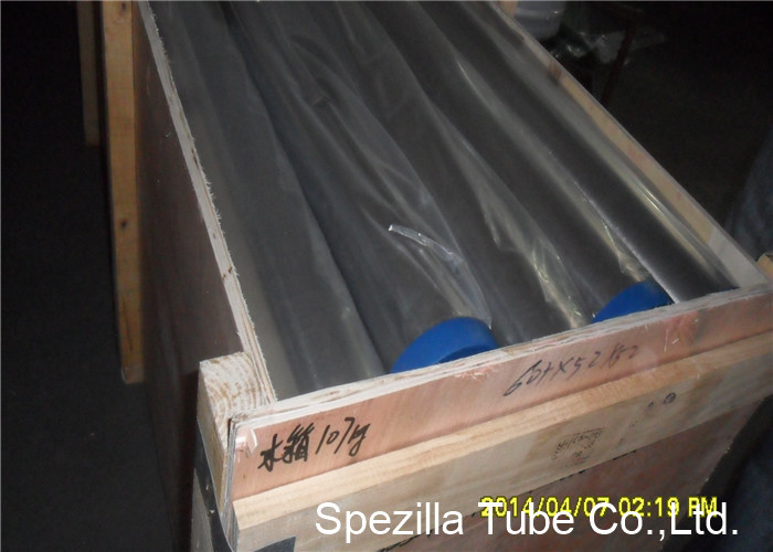 Anti Rust Stainless Steel Round annealed tubing 6.1 Mtr Length ID Ra 0.8 Max Custom Lengths / Sizes
