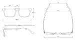 Durable Swiss EMS TR90 Photochromic Lenses Glasses Against UV Light