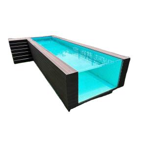 China Family Swimming Pool Outdoor Fiberglass Inground Pool for Customer's Requirements wholesale