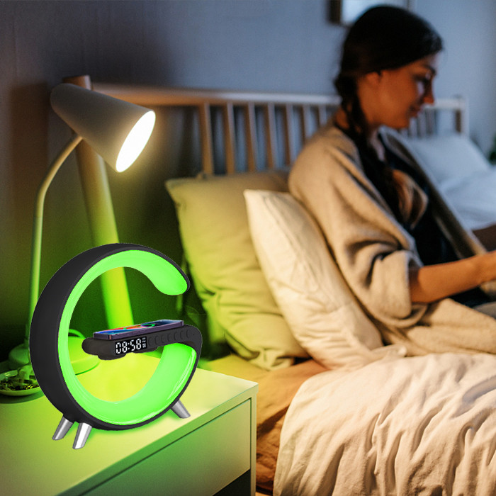 Portable G-Speaker-Illuminator Elevate Your Lighting Experience with Voice Activation