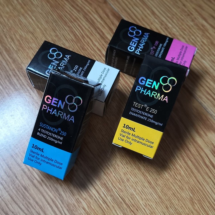 Pharmaceutical Holographic 10ml Vial Boxes 25mm Length For Testosterone Propionate