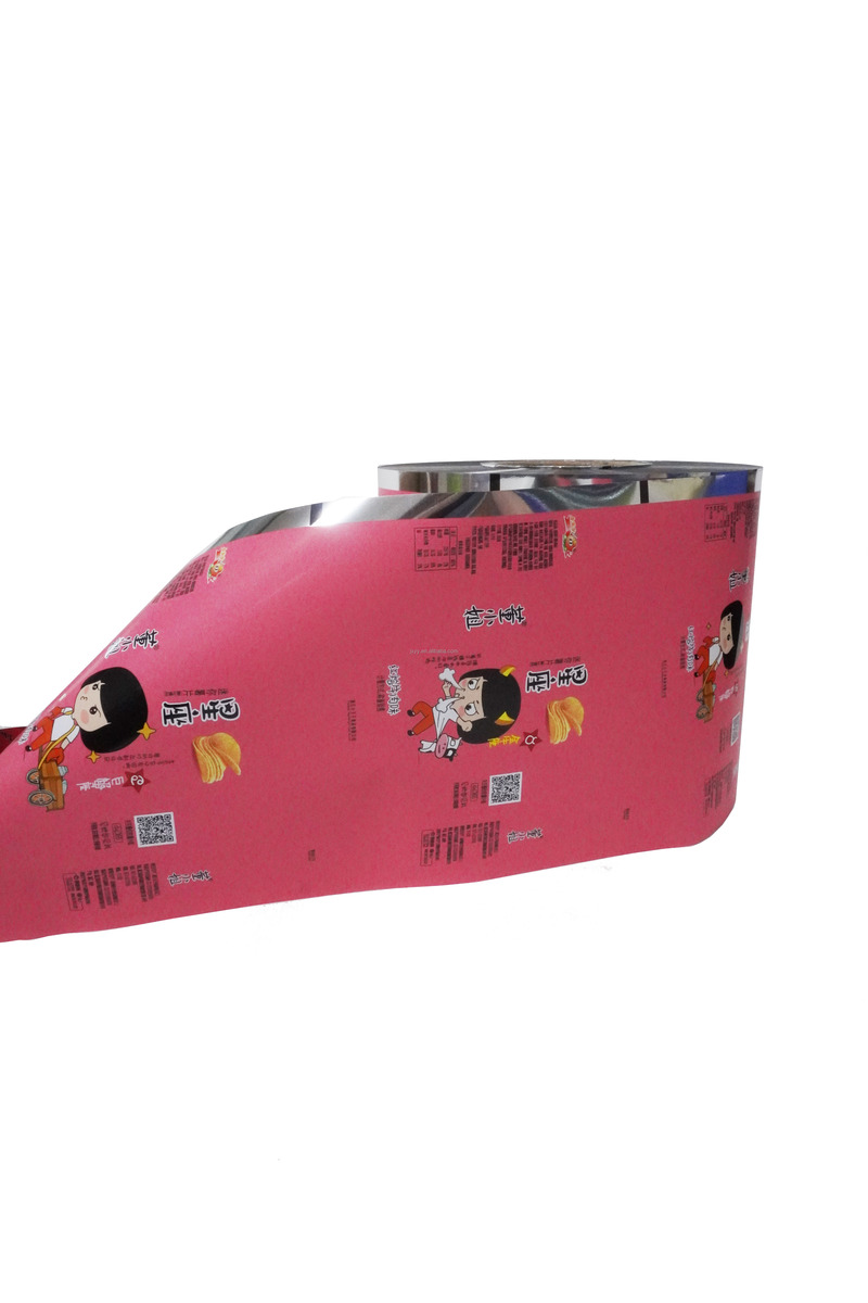 Safety Laminating Automatic Plastic Roll Film For Chips / Snack Packing Bar Film