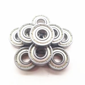 China Iron Sealed Single Row Deep Groove Ball Bearing 608ZZ 8x22x7mm wholesale
