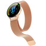 Bluetooth Round Screen Reloj Heart Rate Band