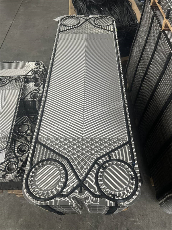 Industrial GEA Titanium Plates Chevron Plate Pattern For Oil Cooler
