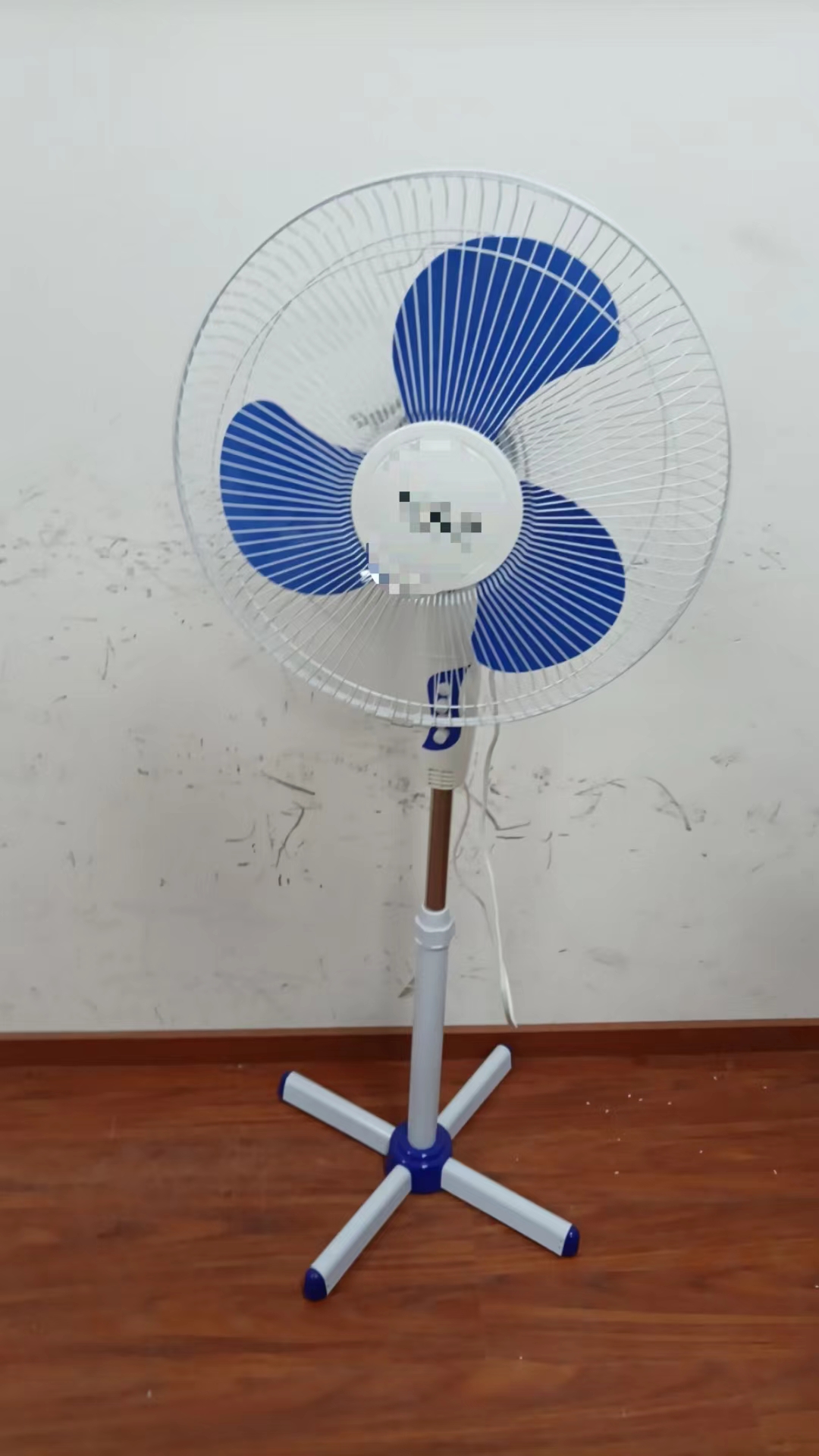 16 Inch Electric X Cross Base Air Cooling Oscillating Pedestal Stand Fan for Home