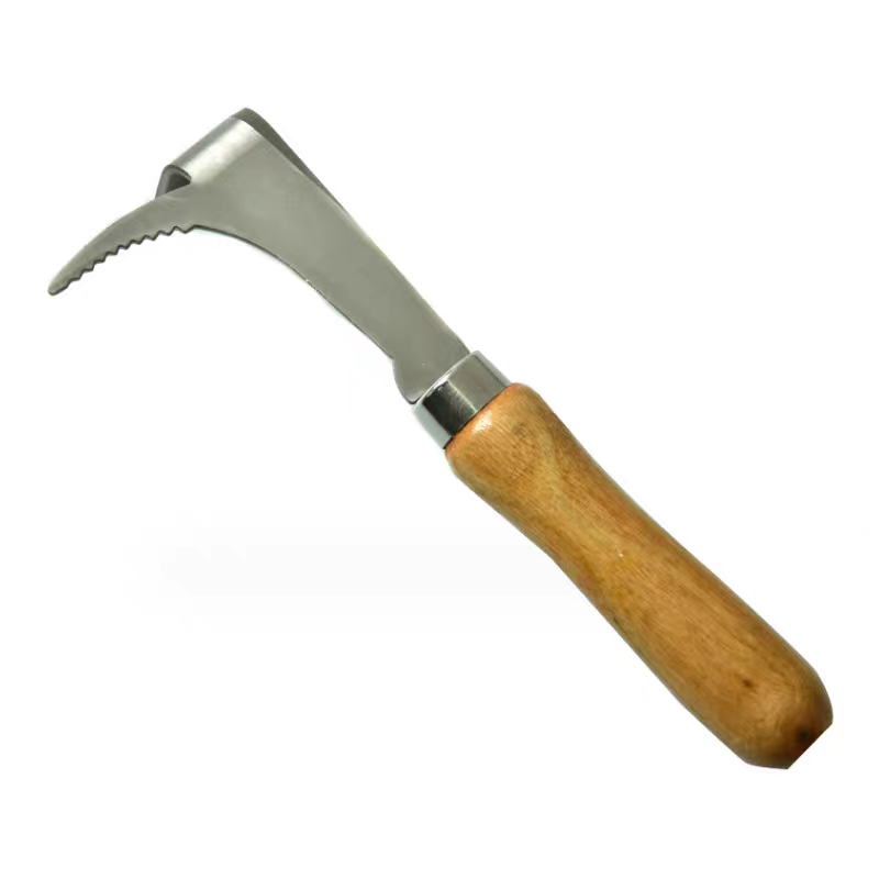 BEESTAR Stainless Steel Beehive Scraper Hive Tools with Wooden Handle for Wholesale and Farming