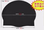 Water Sports Silicone Rubber Parts , Dry Hair Cute Swim Caps For Black Women