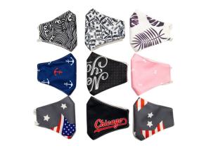 China Antibacterial Cute Cotton Fabric 2 Layers Printed Face Mask wholesale