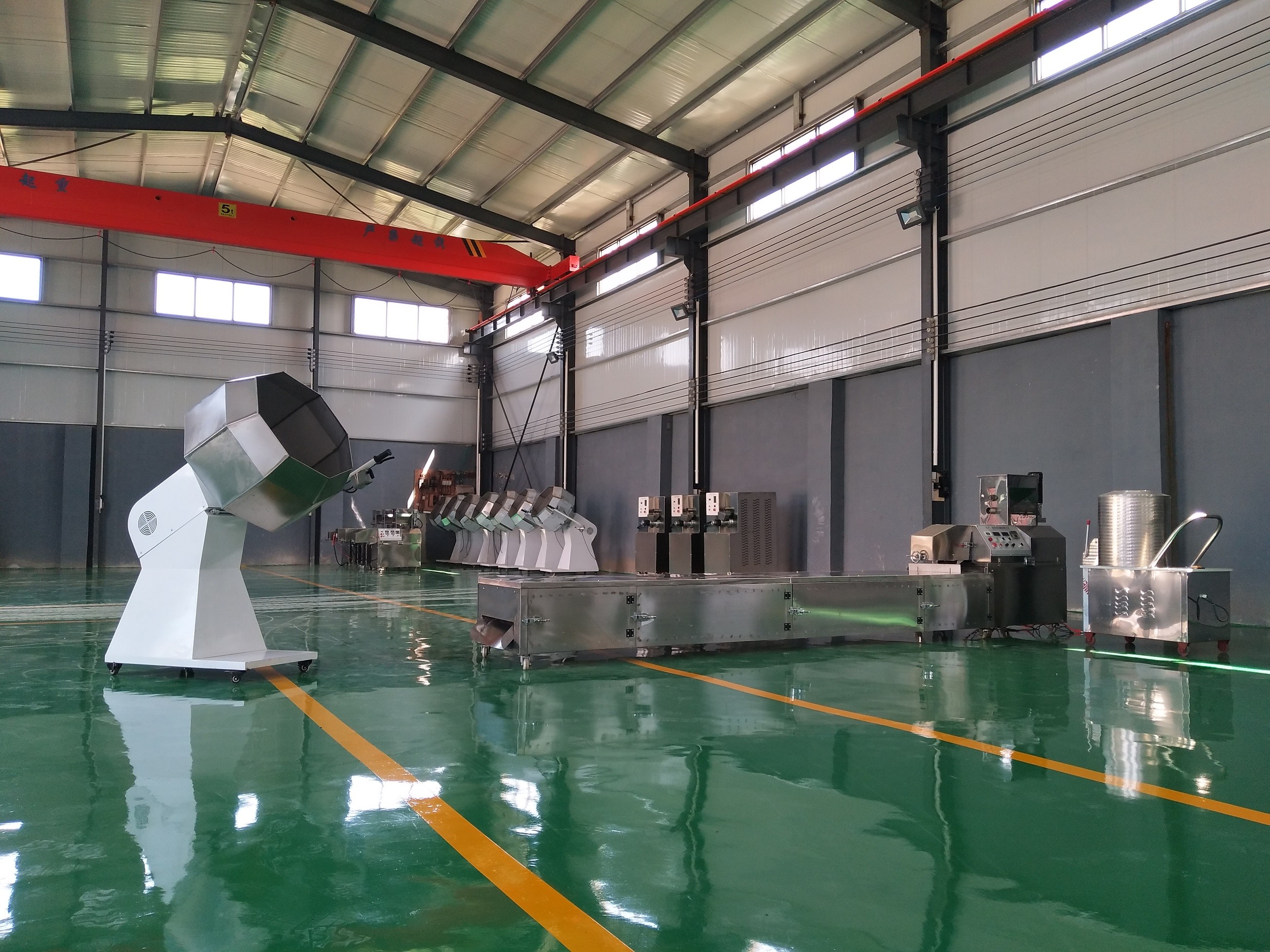 5.5kw Animal Feed Pellet Production Line Floating Fish Poultry Feed Production Line