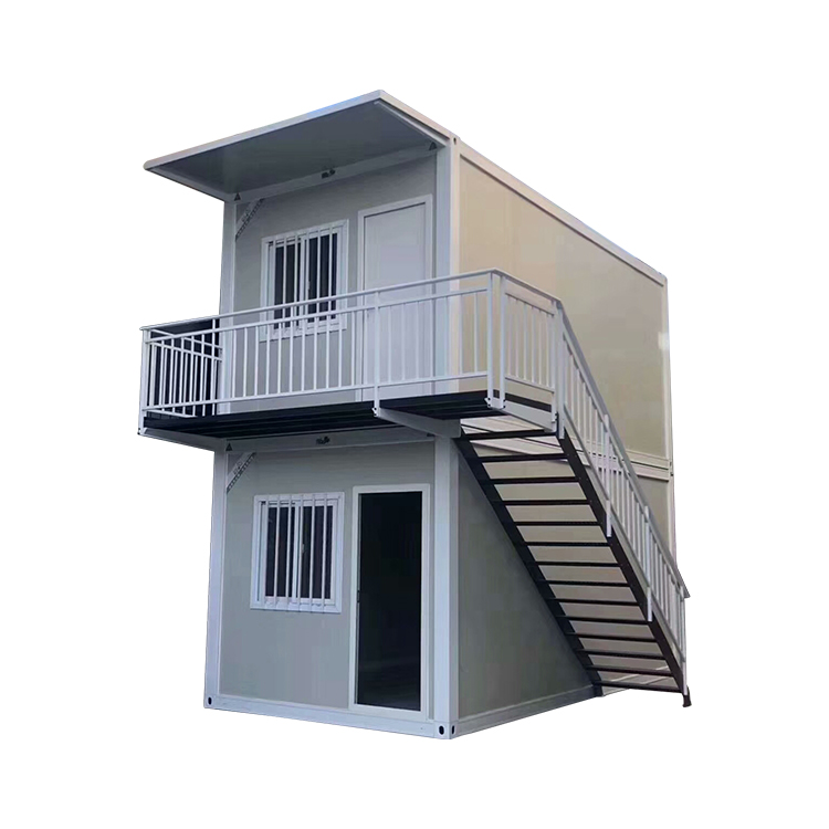 40ft Prefabricated Container House light steel frame Sandwich Panel Prefab House