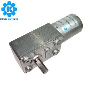 China 15KgCm Dc Worm Gear Motor 24v , 60g Worm Gear Motor With Encoder wholesale