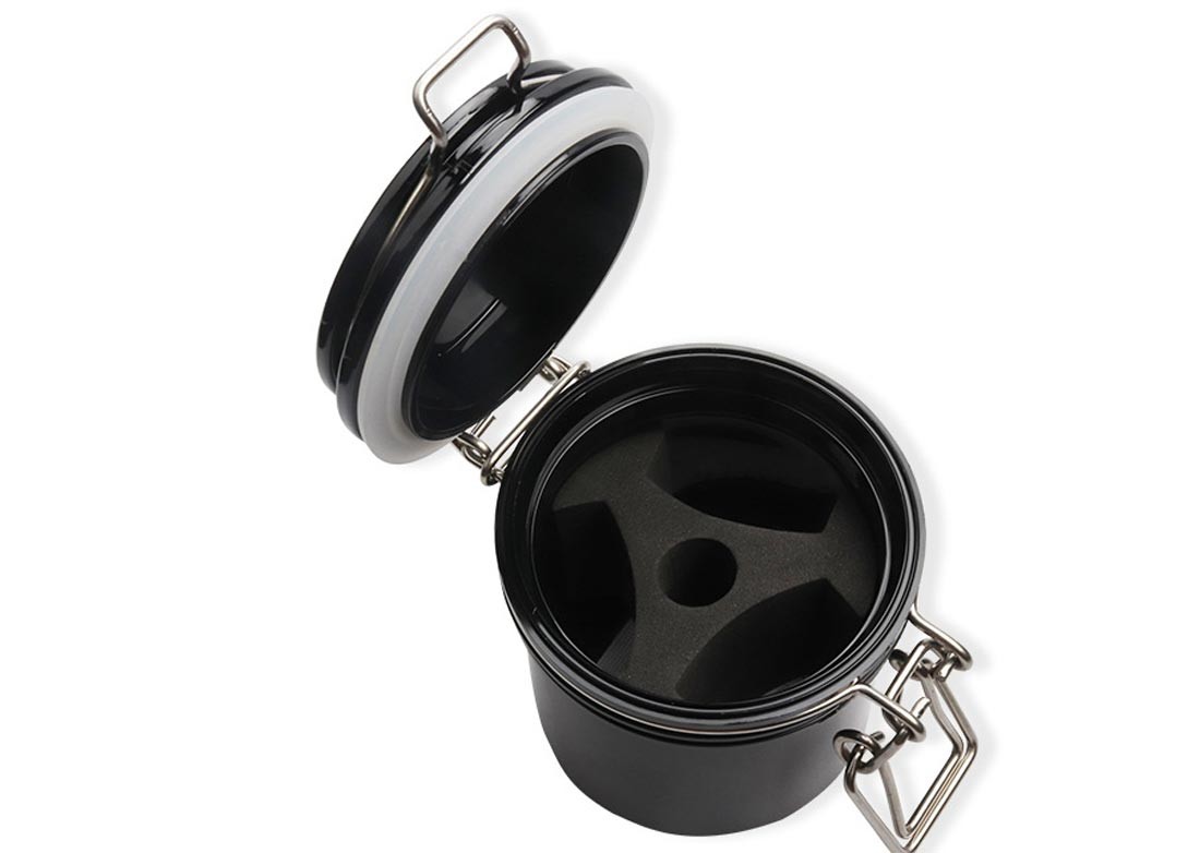 150g Portable Eyelash Extension Activated Carbon Glue Storage Tank