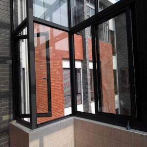 China Ventilation Aluminium Glass Windows And Doors Soundproof Insulation wholesale