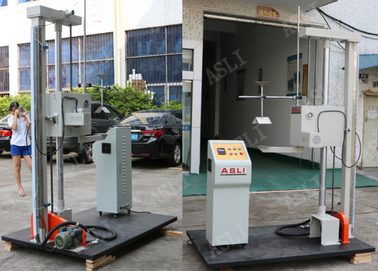 High Precision Lab Test Equipment , Package Carton Box Drop Test Machine AC 380V
