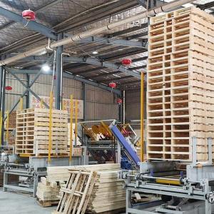 China American 42*42&quot; Wooden Pallet Automatic Assembling Machine wholesale