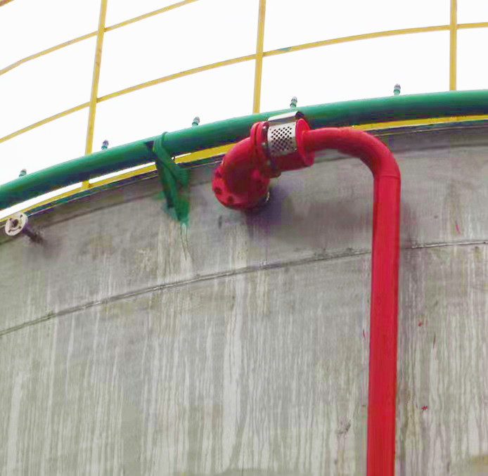 RUIGANG Air Foam Chamber 0.3MPa-0.6MPa To Extinguish Oil Fires