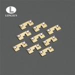 Custom Metal Stamping Parts / Electrical Parts With Silver Contact Points
