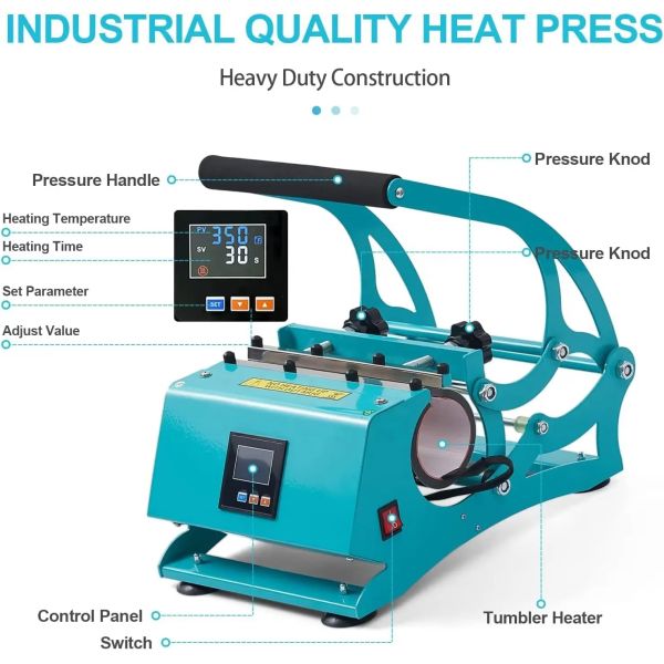Best Mug And Tumbler Heat Press Cup Sublimation Machine For 11oz 15oz 20oz 30oz