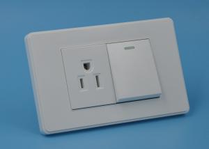 China Standard White Sockets And Switches , Universal Household Electrical Switches wholesale