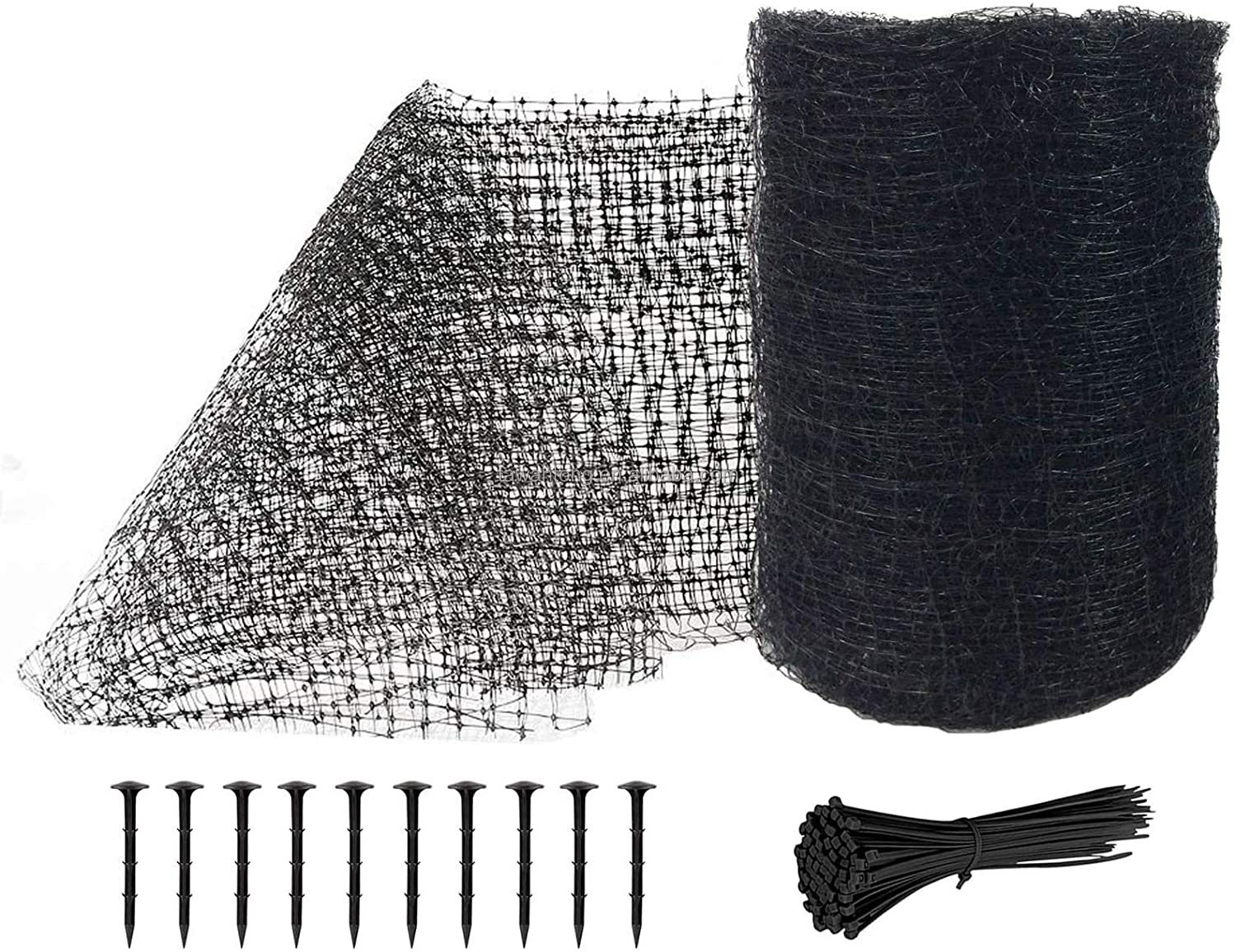CE ISO Certified BOP Stretched PP Net Long Life Durable Anti Bird Netting Plastic Mesh for Garden Safety