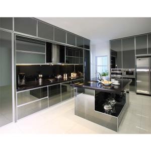 China Durable Indoor Stainless Steel Kitchen Cabinets Metal Sink Base wholesale