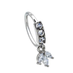 China 8mm Dangle Nose Piercing Jewellery wholesale