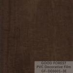 Wooden Grain Dark Wood Film Decorative 0.25mm - 0.60mm Thickness