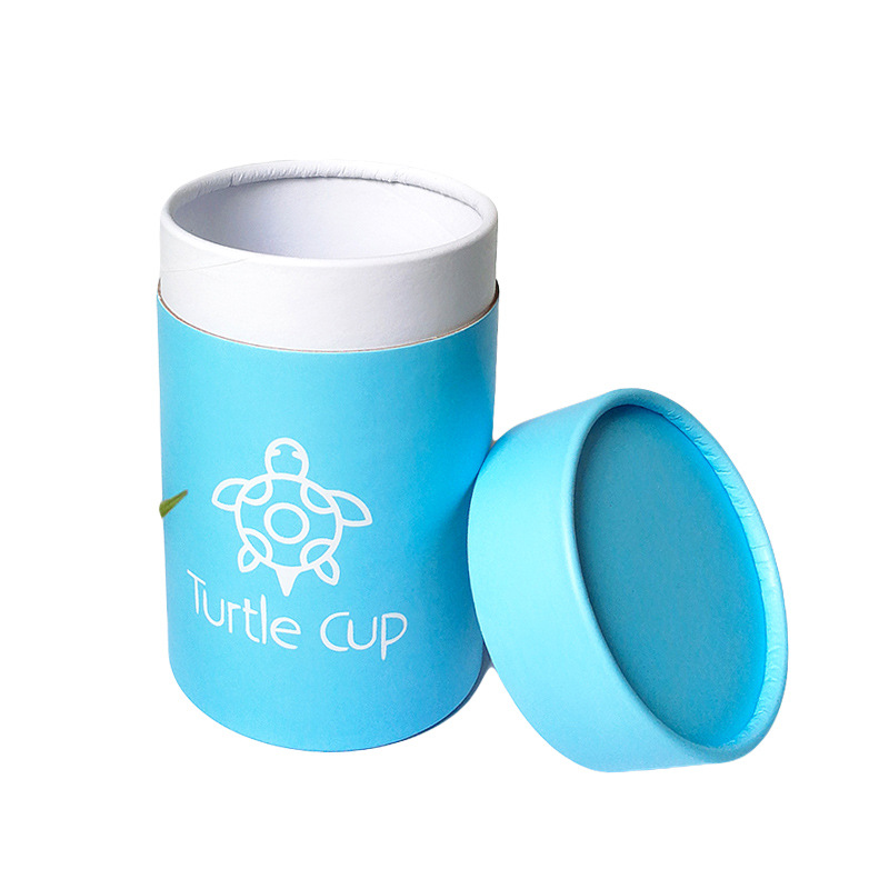 Recycled Practical Cylinder Coffee Packaging , Ultraportable Cardboard Roll Packaging