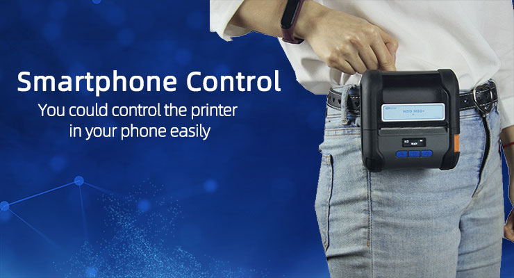 Power Adapter DC9V/1A Handheld Thermal Printer M80 0.96inch OLED Display Customizable