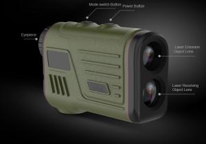 China 1200m Golf Laser Telescope Rangefinder With Measuring Height / Angle wholesale