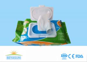 China Alcohol Free Baby Wet Wipe For Private Label , Plain Non - Woven Spunlace wholesale