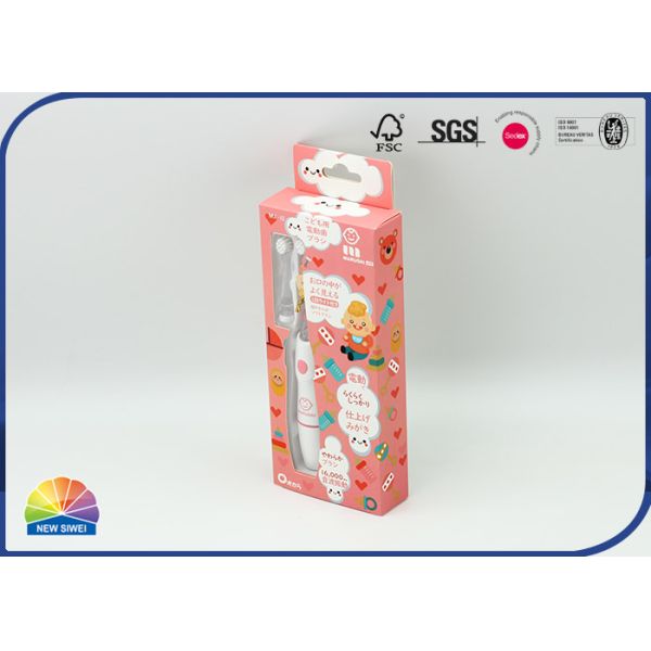 Clear Window 4c Print Foldable Packaging Box Matte Lamination