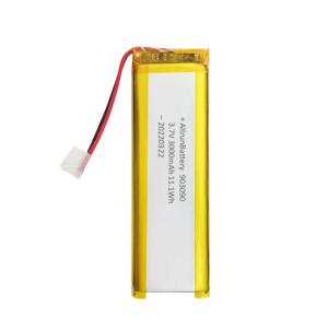 China Custom Rechargeable Lithium Polymer Battery 3.7 V 3000mAh 903090 wholesale