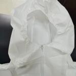 Non Woven Disposable Waterproof Head Cover White Hospital Shoulder Cover