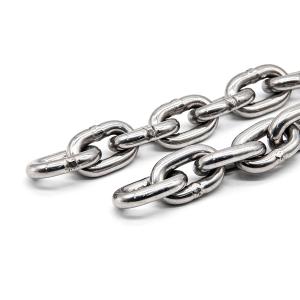 China 304 / 316 Stainless Steel Oval Link Chain / Ss Chain durability wholesale
