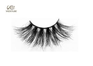 China Soft Mink Hair Long Wispy 29MM 7D Volume Lashes wholesale