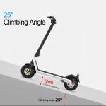 Unisex Electric Scooter X9 16.5Ah Battery 850w Motor Foldable Design Net/Gross