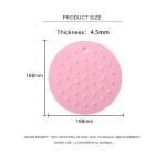 Round Thick Silicone Heat Resistance Silicone Placemat Hot Pads