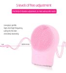 Private Label USB Recharge Waterproof Vibrating Silicone Waterproof Face