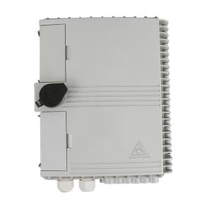 China IP65 Waterproof Outdoor Fiber Optic NAP Box 12 Port Fiber Termination Box wholesale