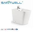 Floor Standing Mount Toilette Bidet White Ceramic Unique Comfortable Durable