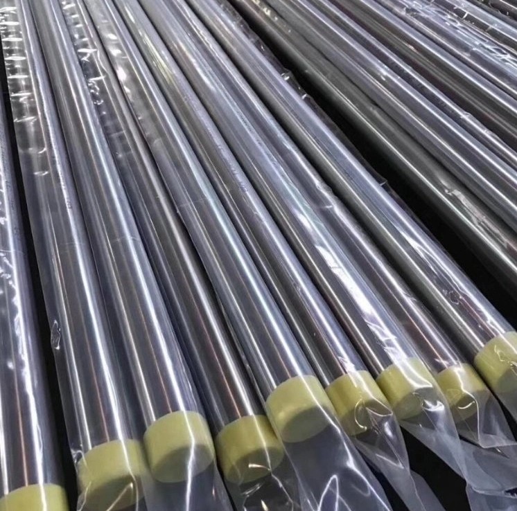 ASTM AISI Seamless Ss Pipe Round Metal Tube 400 Series 4K 8K Mirror Surface
